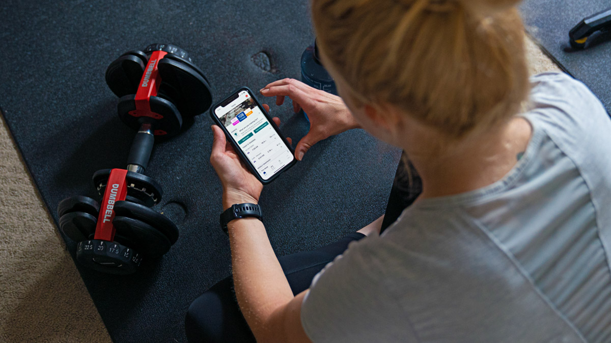 Female Athlete Doing Cycling Strength Training And Tracking Her Strength Training Using Trainingpeaks Tss