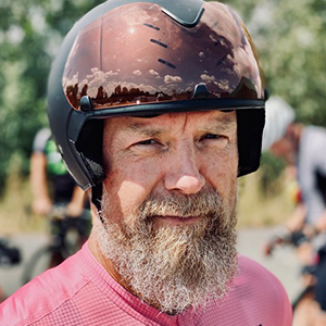 Close Up Photo Of Cyclist