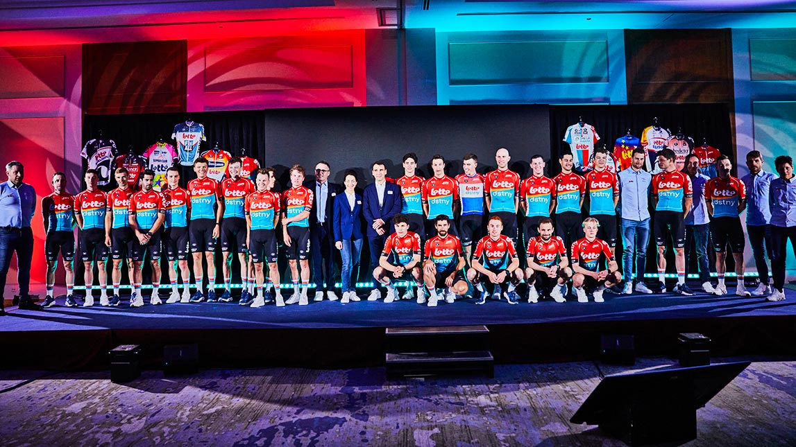 Lotto Destiny Cycling Team Photo