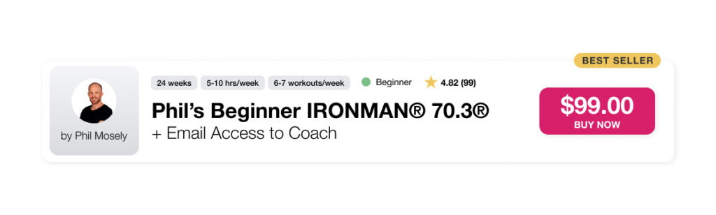 image of Phil Mosley Beginner IRONMAN 70.3 training plan