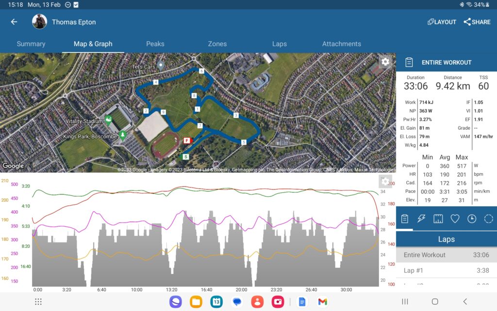 Running Power Xc Data Image1