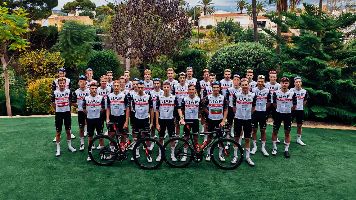 Cycling Team Photo