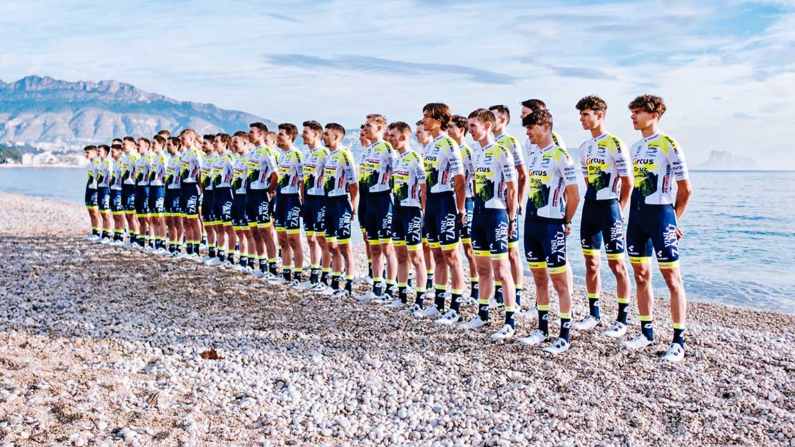 Team Photo On The Beach