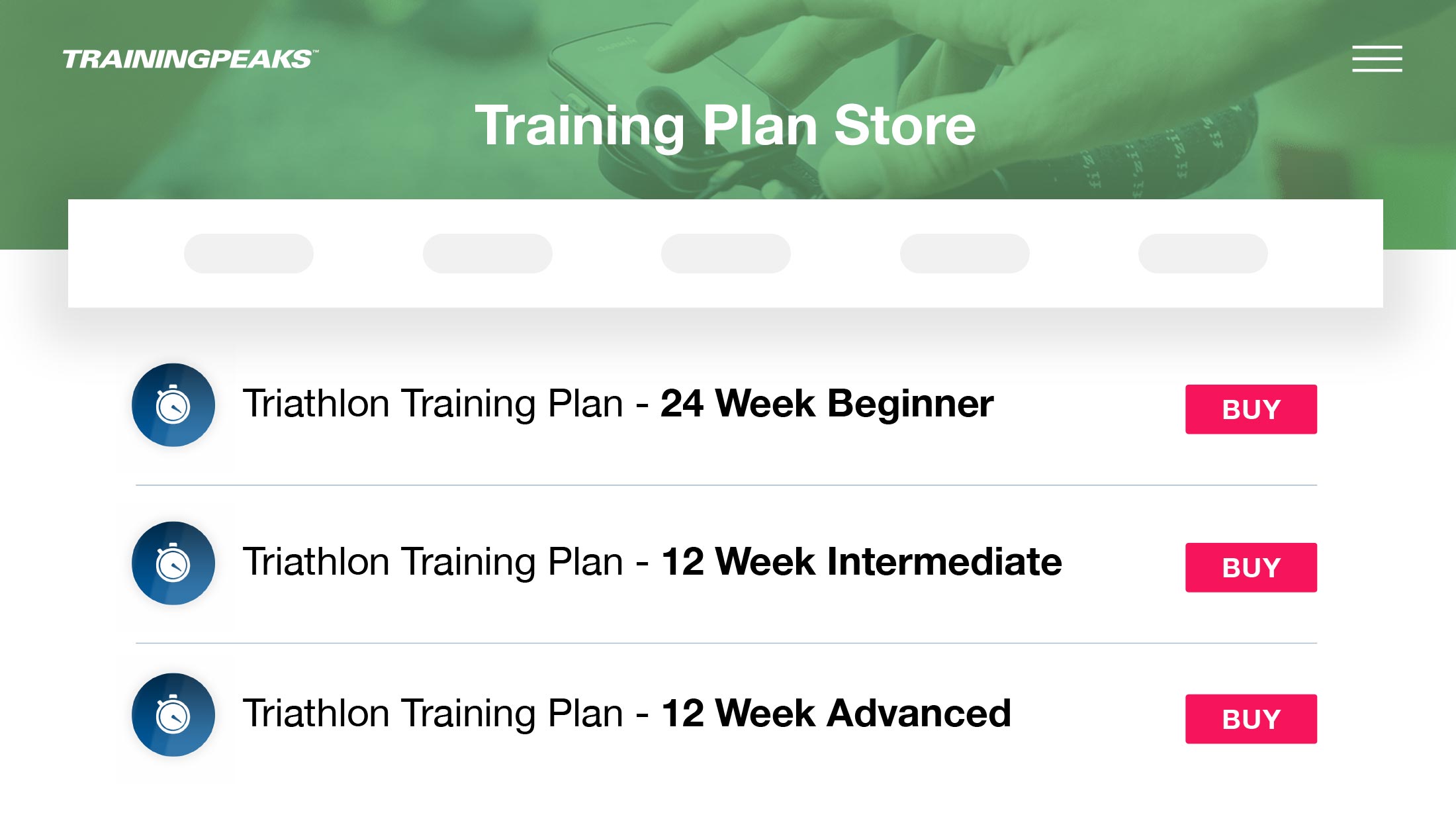 Uitg Training Plan Store Cta